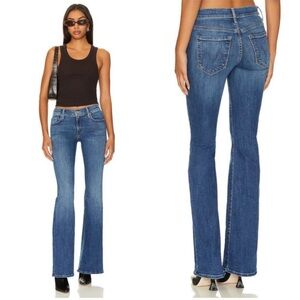 Mother The Down Low Weekender Heel Jeans in Right On 27
